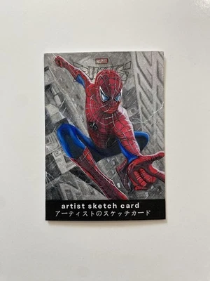2025 Rivals Japan Studio MARVEL Spider-Man Sketch Card 1/1 - Image 1 of 4