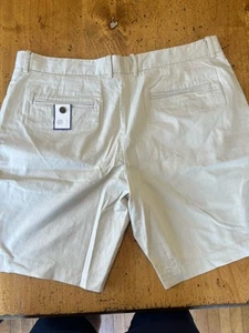 Nuovo con etichette B Draddy Big Daddy Cool Short Oyster beige chino 38 - Foto 1 di 8
