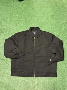 Dickies Thermo Twill Eisenhower Jacke Herren Größe Large schwarz leicht Arbeit - Bild 1 von 11
