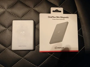 Original OnePlus Slim Power Bank MagSafe Magnetic Induction Charger 5000mAh - Bild 1 von 3
