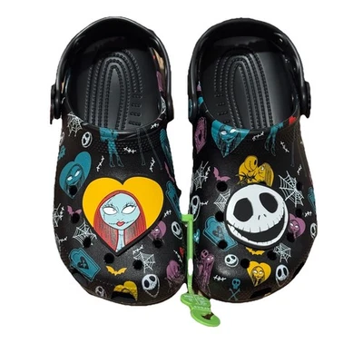 Unisex Crocs Jack Skellington Nightmare Before Christmas Classic Clogs M 6 / W 8 - Bild 1 von 3