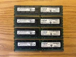 128GB (4 x 32GB) Micron PC4-2133P-L DDR4 LRDIMM ECC REG Registered Server RAM - Picture 1 of 4