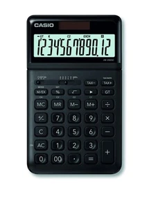 Casio JW-200SC-BK Desktop Calculator Black Solar Powered Battery Operated 109 x - Picture 1 of 3