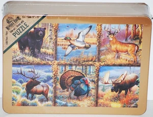 "American Game" Wildlife 1000pc Jigsaw Puzzle by Rivers Edge - Picture 1 of 10