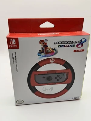 Hori Nintendo Switch Deluxe Wheel Attachment - Red - Mario Kart 8 New & Sealed - Image 1 of 4