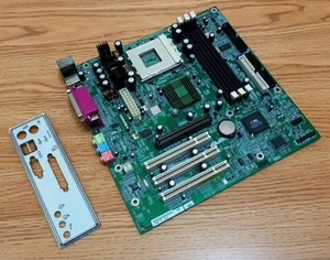 VINTAGE COMPAQ uWAVE SOCKET A / 462 RETRO MOTHERBOARD AGP PCI IDE - Afbeelding 1 van 3