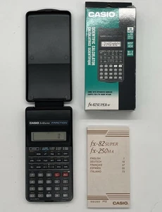Calcolatrice Casio Fx 82 super scientifica con scatola originale e istruzioni ottima - Foto 1 di 9