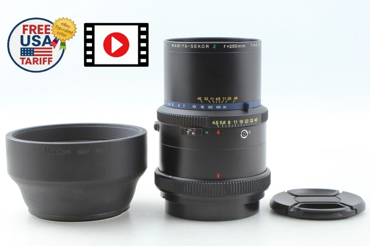 Mamiya f/4.5 Camera Lenses 250mm Focal for sale | eBay