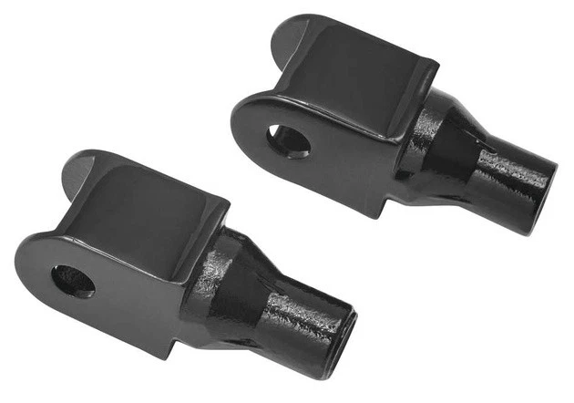 Adaptadores de estriba cónica para pasajeros Kuryakyn negros #8864 para Honda Foto 1 de 1