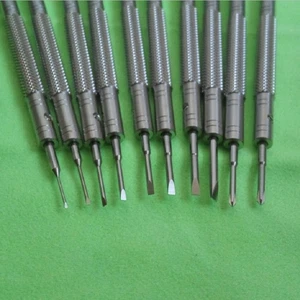 KWONG YUEN Precison Watch Repair Screwdriver Set of 10 Sizes 1 Set(10 pieces) ^ - Foto 1 di 2
