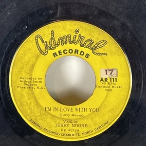 Jerry Moore Please Come Back to Me I'm in Love With You 7" 45 rpm Admiral AR 111 - Imagen 1 de 3