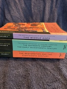 The Norton Anthology English Literature 8th Edition, Volumes A B and C - Picture 1 of 5