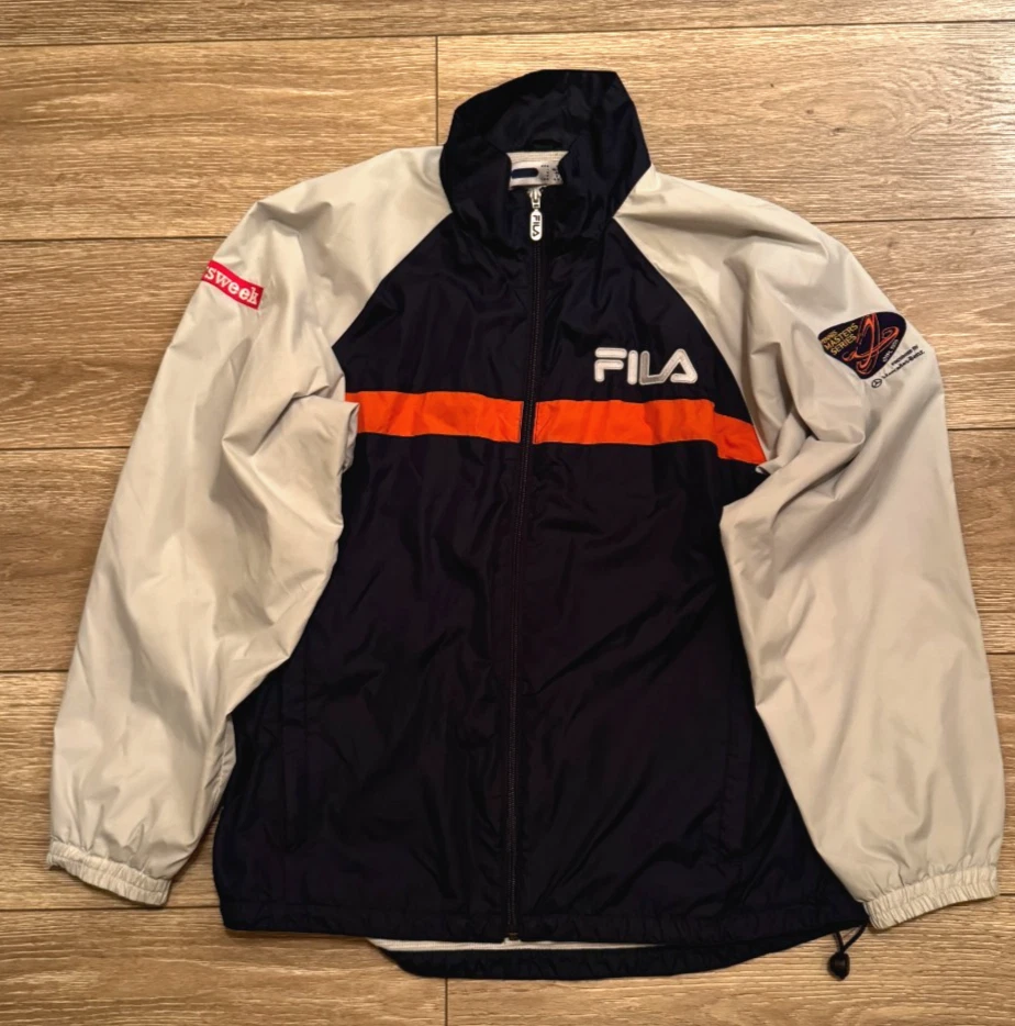 Chaqueta FILA 1999 Tennis Masters Series Patrocinador Mercedes-Benz | De colección Años 90 ATP S Foto 1 de 4