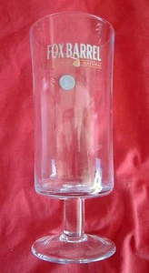 New Pear Cider Fox Barrel GLASS beer bar pub  - Picture 1 of 2