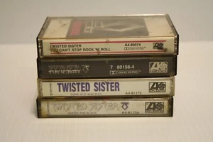 Twisted Sister Cassette Lot- Stay Hungry, Under The Blade, Come Out, Can't Stop - Picture 1 of 7