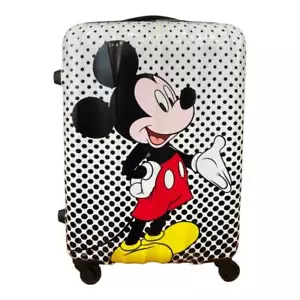American Tourister DISNEY SPINNER SUITCASE 4 WHEEL MEDIUM Mickey Comics 19C007 - Picture 1 of 5