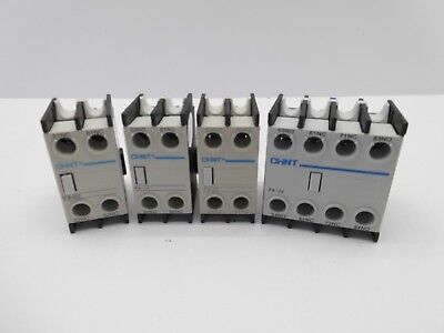 Chint Nc1 Auxiliary Contactor Block Normally Open Normally Closed Head Mount • 10£