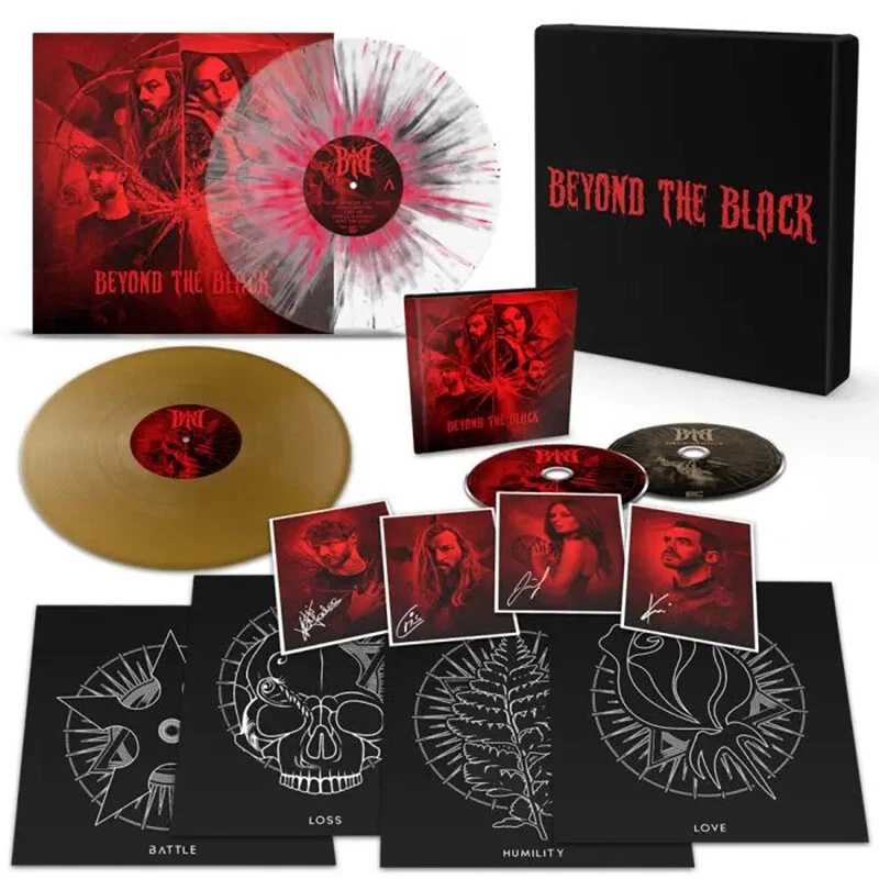 BEYOND THE BLACK - S/T, 2023 EU SPLATTER + GOLD LP + EP BOX SET, 1000 COPIES! - Image 1 of 1