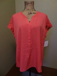 Neues Croft & Barrow Damen Top, L oder XL, rosa - Bild 1 von 7