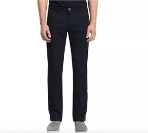 Calvin Klein Men's Stretch Sateen Casual Pants Officer Navy 28W x 30L - Picture 1 of 2