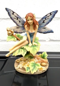 Vintage The Faerie Site Beautiful GELDER ROSE LR35013 Faerie By Linda Ravencroft - Foto 1 di 6
