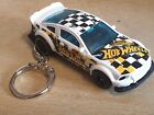 Diecast 2005 Ford Mustang White Toy Car Keyring Keychain FREEPOST