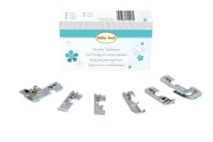 Genuino Babylock Overlocker - Juego de 6 piezas prensadora de pies - #A-6EU - Imagen 1 de 1