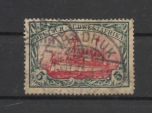 Germany Colonies SOUTH WEST AFRICA 1906 Yacht 5M Michel#32 Fine Used - Picture 1 of 1