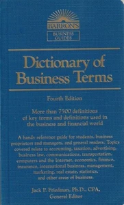 Dictionary of Business Terms by Jack P. Friedman (2007, Trade Paperback) - Bild 1 von 2