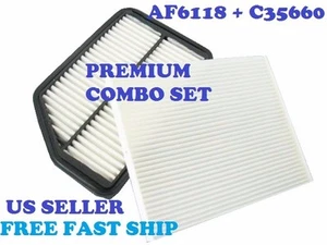 AF6166 C35660 ENGINE & CABIN AIR FILTER COMBO SET For HYUNDAI ELANTRA KIA FORTE - Picture 1 of 3