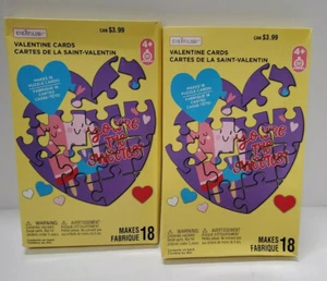 Creatology Puzzle Valentinskarten (2 Pkg à 18) Alter 4+ - Bild 1 von 7