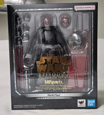 S.H.Figuarts Star Wars The Phantom Menace Darth Maul versão de renovação exclusiva - Imagem 1 de 4