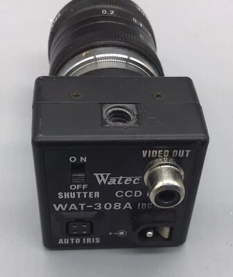 Ballys Casino Las Vegas Camera Watec Wat-308A W/ H6 1:1.2 Lenses Tested - Image 1 of 4