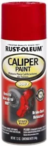 Caliper Paint High Temp Coat Spray Can Red Brake Gloss Drum Rotor Custom900F US - Picture 1 of 3
