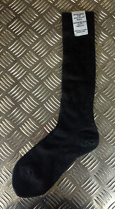 Genuine British Army Wool / Nylon - Black / Khaki Long Thin Socks Lot BRAND NEW
