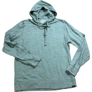 Faherty Sunwashed Organic Cotton Mens Hoodie Sweatshirt Pullover Green Size M - Picture 1 of 9