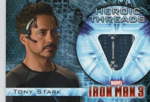 Iron Man 3 2013 Upper Deck Marvel Heroic Threads Costume Card HT-1 Tony Stark - Picture 1 of 4