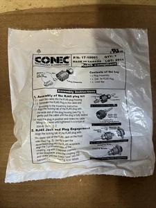 NEU IM KARTON CONEC 17-10001 CONN MOD STECKER 8P8C GESCHIRMT RJ45 - Bild 1 von 2