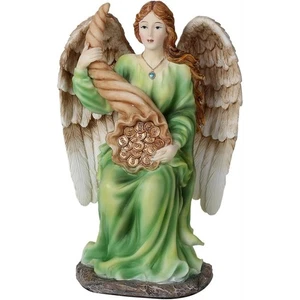Angel of Abundance Prosperity Positive Energy Collectible Figurine 7 Inch - Picture 1 of 2