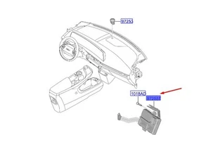KIA EV6 CV Heater Control Unit LHD 97255CV810 NEW GENUINE - Picture 1 of 2