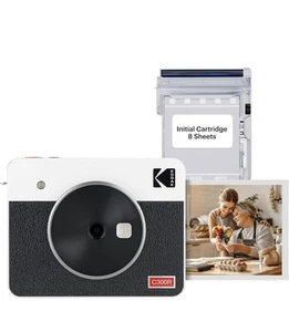 KODAK Mini Shot 3 Retro 4PASS 2-in-1 Instant Digital Camera and Photo Printer... - Picture 1 of 2