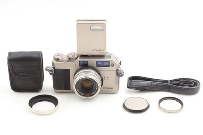 [Fast neuwertig] Contax G1 Green Label Filmkamera 35 mm f2 Objektiv TLA140... - Bild 1 von 4