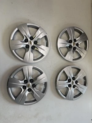 Conjunto 4 tampas de roda calotas Chevrolet Cruze 2016 2017 2018 2019 15" #8053 #3 - Imagem 1 de 2