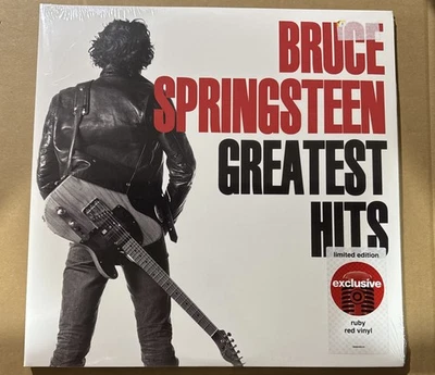 Bruce Springsteen Greatest Hits - 2LP Ruby Red Vinyl - Target Exc New Cond - Image 1 of 2