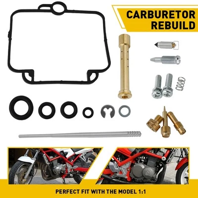 Se adapta a Bandit 400 GSF400 GK75A Kit de reparación de carburador Reparación Reconstrucción Foto 1 de 4