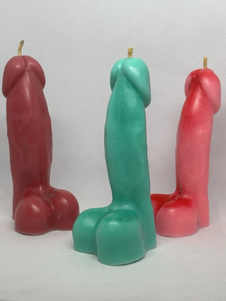 Vela para el pene vela sin perfume novedad regalo dama de honor despedida de soltera Foto 1 de 1