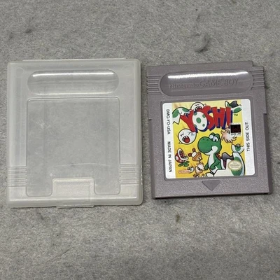 Vintage Yoshi Nintendo Game Boy Video Game Cartridge DMG-YO-USA Made In Japan - Image 1 of 3