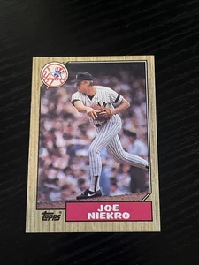 1987 Topps Joe Niekro #344 - Picture 1 of 2