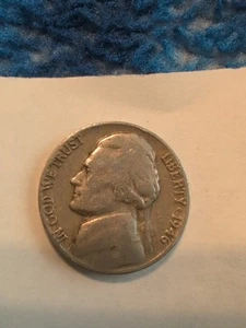 1946 Nickel No Mint Mark - Picture 1 of 2