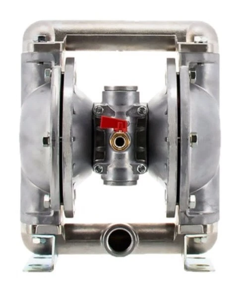 Aluminum with 1" Female NPT Connections, Buna-N Diaphragms, Ball Valve & O-Rings - Image 1 of 1